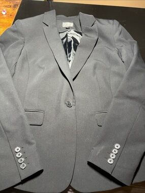 Worthington Black Single-Button Boys Blazer